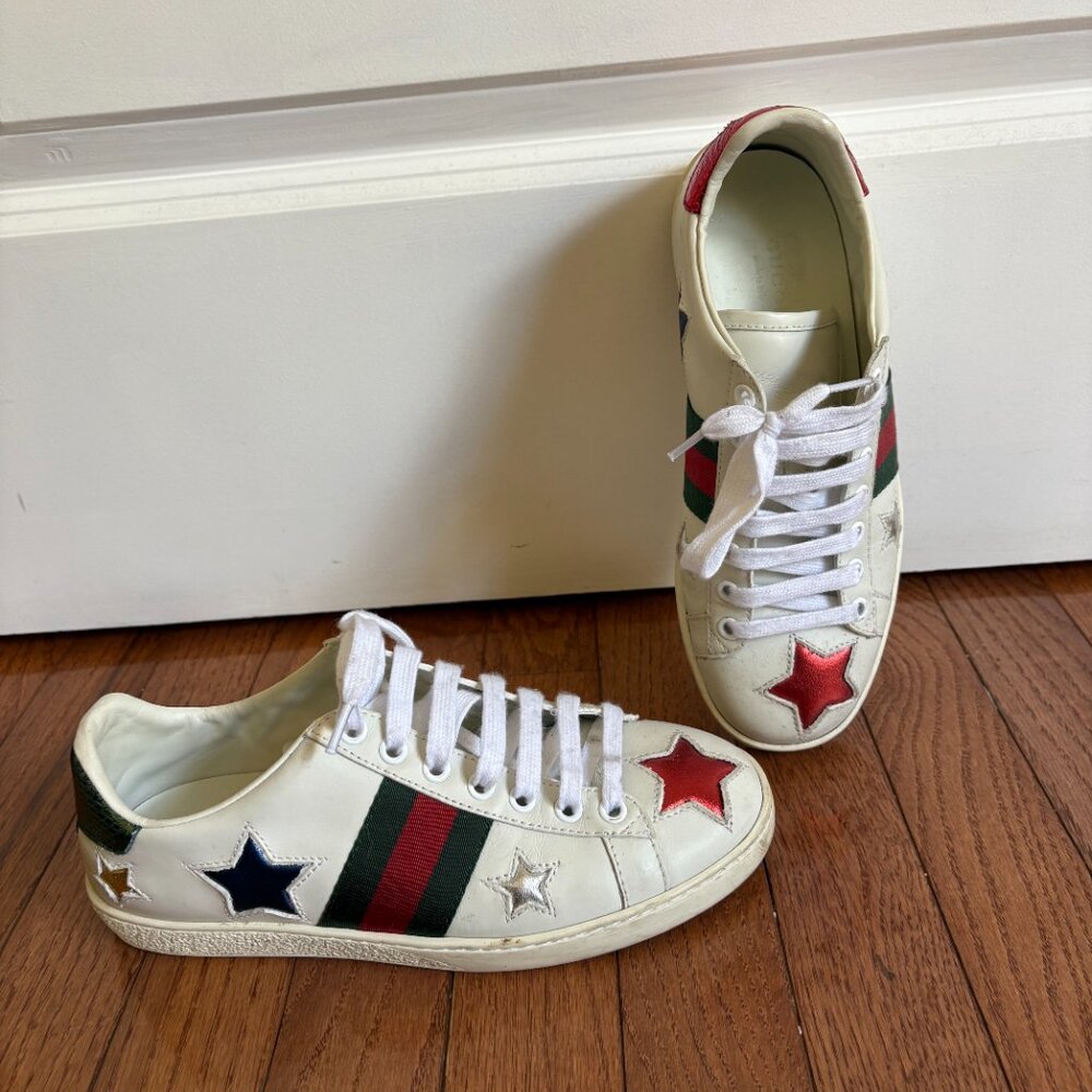 Gucci AUTHENTIC Sneakers.EU 37,5 Used 4 times only